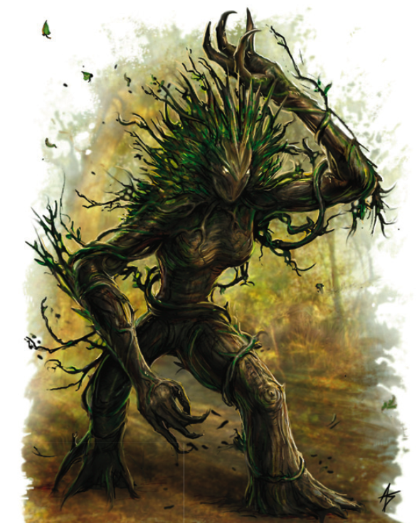 d&d treant character