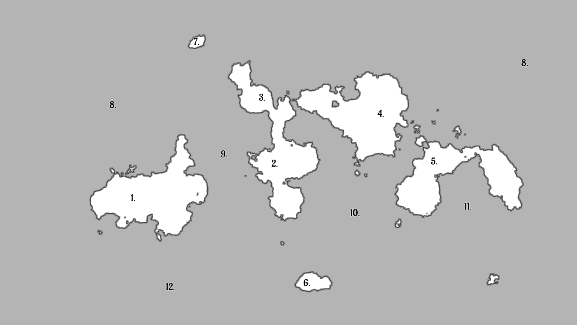 The map of Biscore.